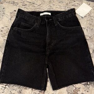 OAK + FORT Men's Dark Denim Jean Shorts